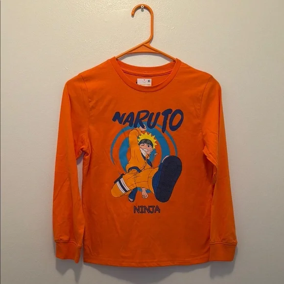Boys' Naruto Long Sleeve Graphic T-Shirt - Picture 1 of 4
